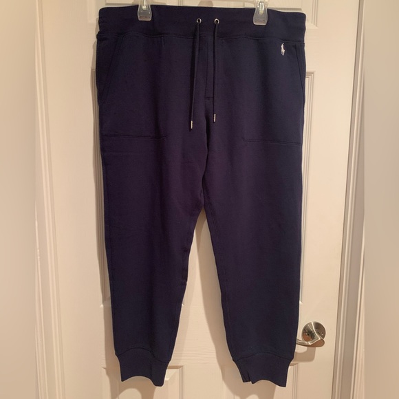 Polo Ralph Lauren Pants - NWOT Ralph Lauren Navy Drawstring Fleece Joggers
